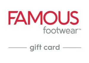 Famous Footwear digital gift card available on Giftcardflix