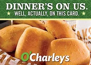 O'Charley's digital gift card available on Giftcardflix